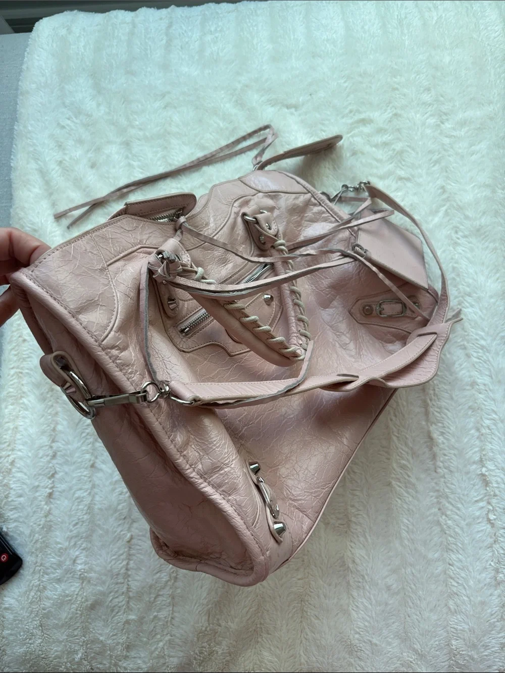 Blush Pink City Bag